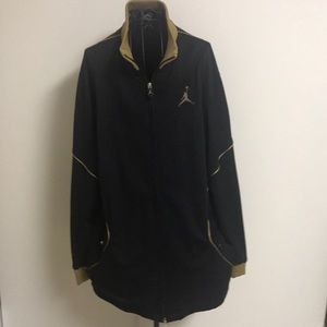 Black/Gold Air Jordan Light Jacket